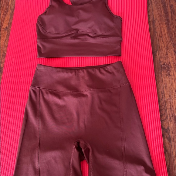 Women's Chocolate Brown Bike Shorts - Picture 2 of 7